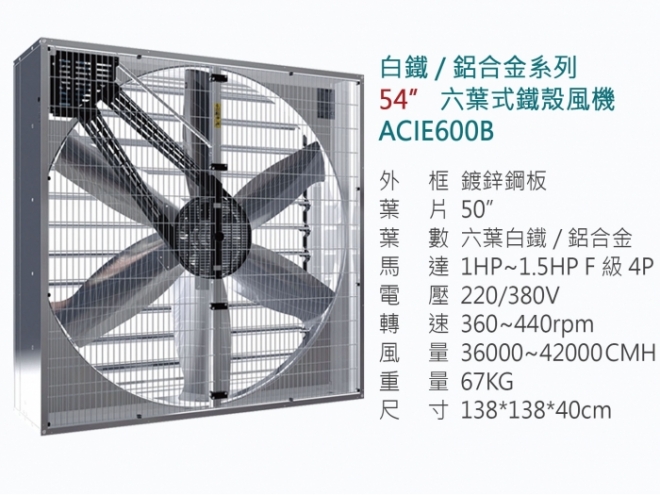 排風扇E600B